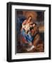 Madonna with Child & St. Anthony of Padua-Sir Anthony Van Dyck-Framed Art Print