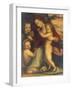 Madonna with Child, St John and Angels-null-Framed Giclee Print