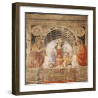 Madonna with Child, St John the Baptist and St John Evangelist-Vincenzo Foppa-Framed Giclee Print