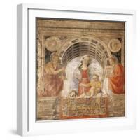 Madonna with Child, St John the Baptist and St John Evangelist-Vincenzo Foppa-Framed Giclee Print