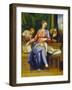 Madonna with Child, St, Joseph and John the Baptist, 1563-Marcello Venusti-Framed Giclee Print