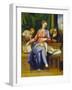 Madonna with Child, St, Joseph and John the Baptist, 1563-Marcello Venusti-Framed Giclee Print