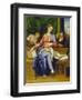 Madonna with Child, St, Joseph and John the Baptist, 1563-Marcello Venusti-Framed Premium Giclee Print