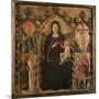Madonna with Child the Stigmata of St Francis-Arcangelo di Cola da Camerino-Mounted Giclee Print