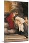 Madonna with Child with St Frances of Rome and Anm Angel-Orazio Gentileschi-Mounted Giclee Print