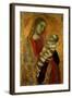 Madonna with Child-Ambrogio Lorenzetti-Framed Art Print