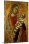 Madonna with Child-Ambrogio Lorenzetti-Mounted Art Print
