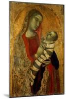 Madonna with Child-Ambrogio Lorenzetti-Mounted Art Print