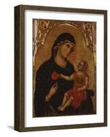 Madonna with Child-Paolo Veneziano-Framed Art Print