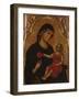 Madonna with Child-Paolo Veneziano-Framed Art Print