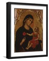 Madonna with Child-Paolo Veneziano-Framed Art Print