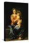 Madonna with Child-Bartolomé Estéban Murillo-Stretched Canvas