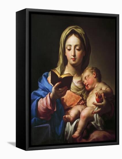 Madonna with Child-Francesco Trevisani-Framed Stretched Canvas
