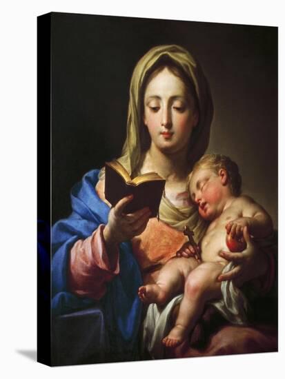 Madonna with Child-Francesco Trevisani-Stretched Canvas