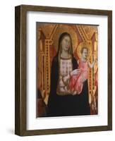 Madonna with Child-Taddeo Gaddi-Framed Giclee Print