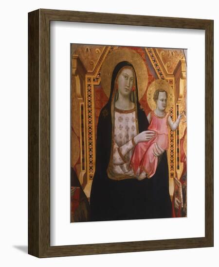 Madonna with Child-Taddeo Gaddi-Framed Giclee Print