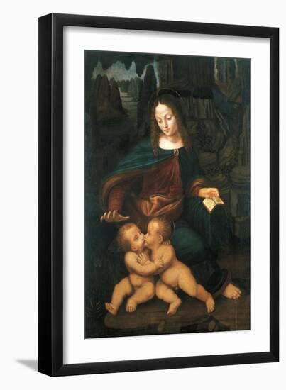 Madonna with Child-Bernardino de' Conti-Framed Giclee Print