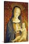 Madonna with Child-Domenico Veneziano-Stretched Canvas