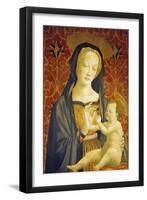 Madonna with Child-Domenico Veneziano-Framed Giclee Print