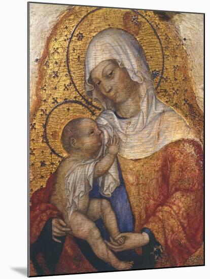 Madonna with Child-Michele Giambono-Mounted Giclee Print