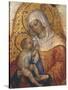 Madonna with Child-Michele Giambono-Stretched Canvas