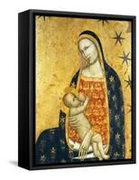 Madonna with Child-Francescuccio Ghissi-Framed Stretched Canvas