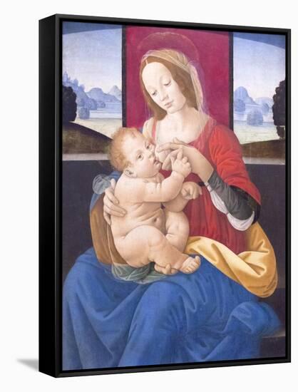 Madonna with Child-null-Framed Stretched Canvas