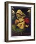 Madonna with Green Pillow-Andrea de Solario-Framed Giclee Print