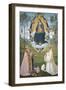 Madonna with Gregory Great and Saint Benedict, 1511-null-Framed Giclee Print