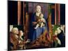 Madonna with Saint Nicholas of Bari-Antonello da Messina-Mounted Giclee Print