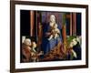 Madonna with Saint Nicholas of Bari-Antonello da Messina-Framed Giclee Print