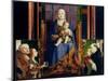 Madonna with Saint Nicholas of Bari-Antonello da Messina-Mounted Giclee Print