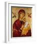 Madonna with Saints John the Evangelist and Nicholas-Rico Da Candia-Framed Giclee Print