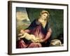 Madonna with Sleeping Child, Between 1540 and 1560-Paris Bordone-Framed Giclee Print