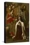 Madonna with St Therese and Apostle-null-Stretched Canvas