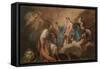 Madonna with St. Thomas-Fabio Canal-Framed Stretched Canvas