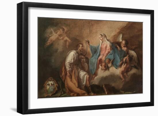 Madonna with St. Thomas-Fabio Canal-Framed Giclee Print