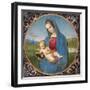 Madonna with the Book-Raffaello Sanzio-Framed Art Print