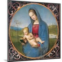 Madonna with the Book-Raffaello Sanzio-Mounted Art Print