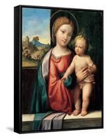 Madonna with the Child, 1512-Benvenuto Tisi Da Garofalo-Framed Stretched Canvas