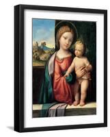 Madonna with the Child, 1512-Benvenuto Tisi Da Garofalo-Framed Giclee Print