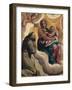 Madonna with the Child and Saint Francis, 1605-Antonio Marziale Carracci-Framed Giclee Print