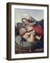Madonna with the Green Cushion-Andrea Solario-Framed Giclee Print