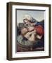 Madonna with the Green Cushion-Andrea Solario-Framed Giclee Print