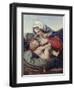 Madonna with the Green Cushion-Andrea Solario-Framed Giclee Print