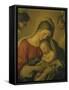 Madonna with the Infant Jesus Sleeping, 17th century-Giovanni Battista Salvi da Sassoferrato-Framed Stretched Canvas
