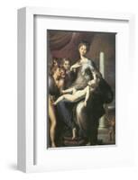 Madonna With The Long Neck-Parmigianino-Framed Premium Giclee Print