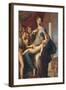 Madonna with the Long Neck-Parmigianino-Framed Art Print