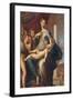 Madonna with the Long Neck-Parmigianino-Framed Art Print