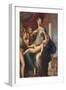 Madonna with the Long Neck-Parmigianino-Framed Art Print